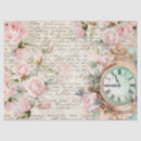 Recherche de vintage roses tissue paper Victorien