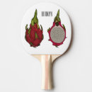 Recherche de fruits raquettes ping pong Rouge