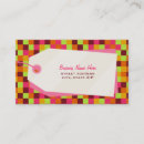 Recherche de vente au détail cartes visite Mode