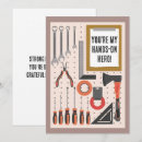 Recherche de marteau vœux cartes Dad