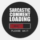 Zoek naar commentaar stickers Sarcasme