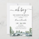 Recherche de nature 11x16 invitations Montagnes