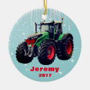 Zoek naar tractor kerstmis ornamenten Boer