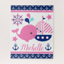 Recherche de baleines puzzles Nautique