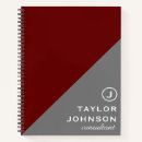 Zoek naar professioneel notitieboeken Rood