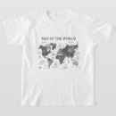 Recherche de carte du monde tshirts Aventure