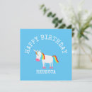 Recherche de licorne kawaii vœux cartes Amusant
