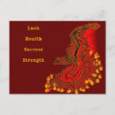 Recherche de dragon rouge cartes postales Japonais