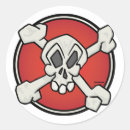 Recherche de crâne autocollants Punk