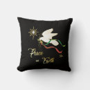 Recherche de paix terre coussins Colombe