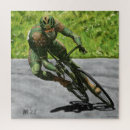 Recherche de cycliste puzzles Équitation