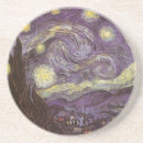 Recherche de vincent van gogh dessous de verres Étoiles