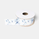 Recherche de libellule bleue rubans Floral