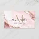 Recherche de tendresse cartes visite Monogramme