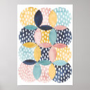 Recherche de motif abstrait coloré posters Aquarelle