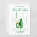 Recherche de calla lis mariage invitations Floral
