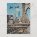 Recherche de bâtiments de new york cartes postales Taxi