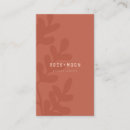 Recherche de feuille abstraite cartes visite Tendance