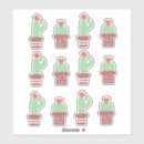 Recherche de dessin de cactus autocollants Illustration