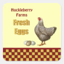 Recherche de poulet vintage autocollants Oeufs frais
