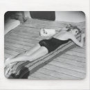 Recherche de maillot bain tapis souris Noir et blanc