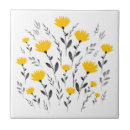 Recherche de jaune et gris carreaux Floral