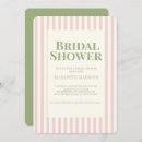 Zoek naar green bridal shower invitations Retro
