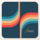 Zoek naar retro stijl onderzetters Kleurrijk