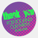 Recherche de musique rock autocollants Rétro