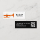 Recherche de performance cartes visite Professeur de musique