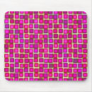 Recherche de motif carré tapis souris Rose