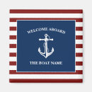 Recherche de ancre de bateau magnets Nom du bateau
