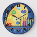 Recherche de crayon horloges Coloré