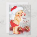 Recherche de bébé de noël invitations Argent