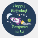 Zoek naar cartoon raket stickers Astronaut