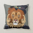 Recherche de roi de la jungle coussins Chat