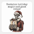 Recherche de noël gothique autocollants Éffrayant