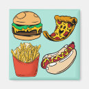 Recherche de nourriture frite magnets Mignon