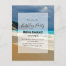 Recherche de mer turquoise invitations Été