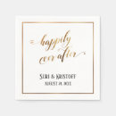 Zoek naar accent servetten Typografie