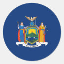 Recherche de drapeau de new york autocollants Usa