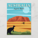 Recherche de kangourou australie cartes postales Uluru