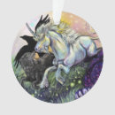 Recherche de animaux imaginaires ornements Licorne