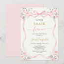 Recherche de fiancé invitations Rose pâle