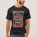 Zoek naar schoonheidssalon tshirts Manicure