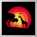 Zoek naar afrikaanse zonsondergang posters Wild