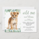 Recherche de lion baby shower invitations Capricieux