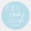 Recherche de oh baby baby shower autocollants Script