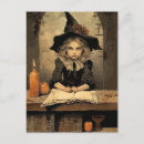 Recherche de sorcière vintage cartes postales Sorcellerie