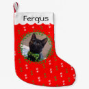 Recherche de bas chat de chaussette de noël Empreintes de pattes